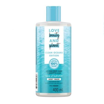 Love Beauty And Planet Sea Salt & Bergamot Marine Softness Body Wash, 400ml